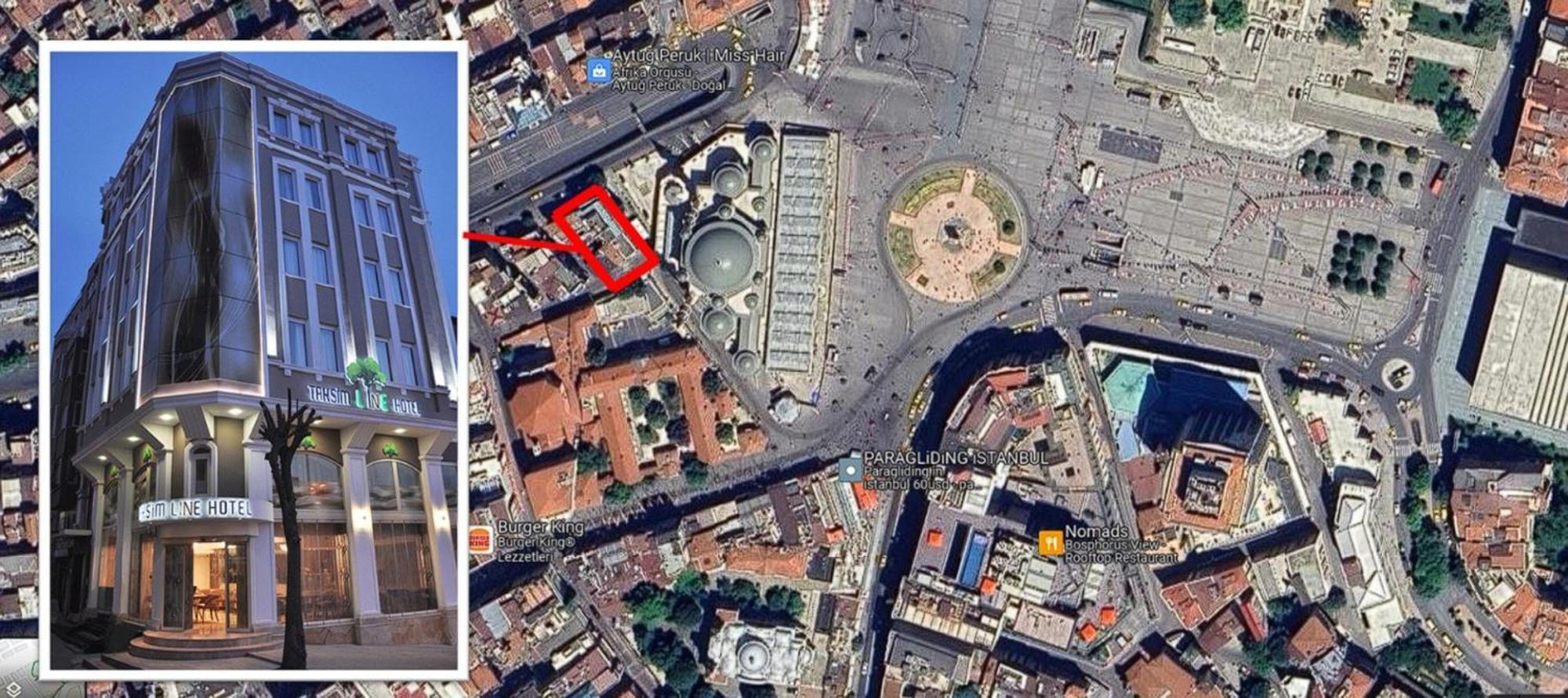 Taksim Line Hotel Istanbul Eksteriør bilde